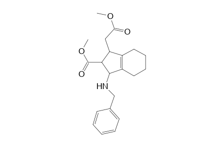 Methyl 1-(benzylamino)-3-[(methoxycarbonyl)methyl]-2,3,4,5,6,7-hexahydro-1H-2-indenecarboxylate