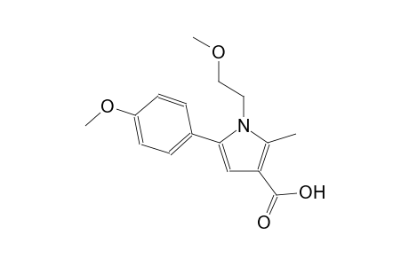 1H-pyrrole-3-carboxylic acid, 1-(2-methoxyethyl)-5-(4-methoxyphenyl)-2-methyl-