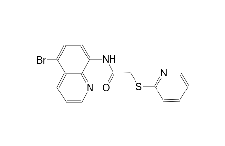 acetamide, N-(5-bromo-8-quinolinyl)-2-(2-pyridinylthio)-