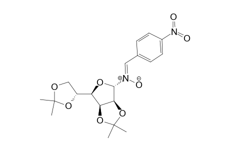 N-[(3aS,4S,6R,6aS)-6-[(4R)-2,2-dimethyl-1,3-dioxolan-4-yl]-2,2-dimethyl-3a,4,6,6a-tetrahydrofuro[3,4-d][1,3]dioxol-4-yl]-1-(4-nitrophenyl)methanimine oxide
