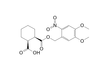 (1S,2R)-2-[(4,5-dimethoxy-2-nitro-phenyl)methoxycarbonyl]cyclohexane-1-carboxylic acid