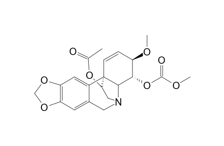 DI-O-ACETYLALBIFLOMANTHINE