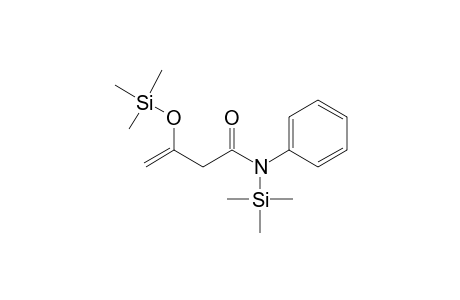 Acetoacetanilide enol, N,O-di-TMS, isomer 2