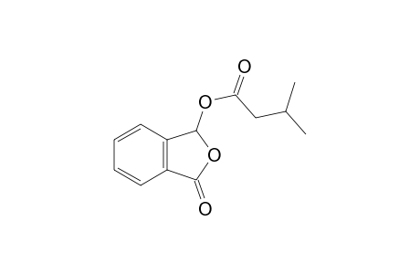 (3-oxidanylidene-1H-2-benzofuran-1-yl) 3-methylbutanoate
