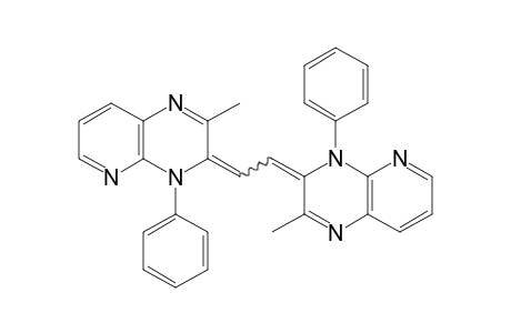 3,3'-ethanediylidenebis[3,4-dihydro-2-methyl-4-phenylpyrido[2,3-b]pyrazine]
