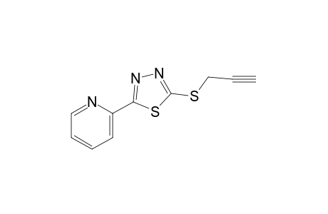 2-[(2-propynyl)thio]-5-(2-pyridyl)-1,3,4-thiadiazole