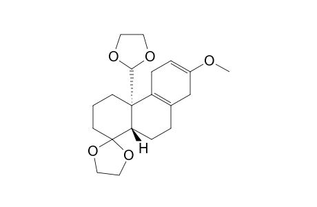 2-Methoxy-4b(S)-(1,3-dioxolan-2-yl)-8,8(S)-(ethylidenedioxy)-decahydrophenanthrene