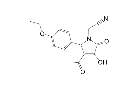 [3-acetyl-2-(4-ethoxyphenyl)-4-hydroxy-5-oxo-2,5-dihydro-1H-pyrrol-1-yl]acetonitrile