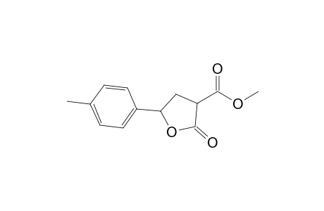 2-keto-5-(p-tolyl)tetrahydrofuran-3-carboxylic acid methyl ester