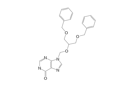 9-[[2-BENZYLOXY-1-(BENZYLOXY-METHYL)-ETHOXY]-METHYL]-6-HYDROXY-PURINE