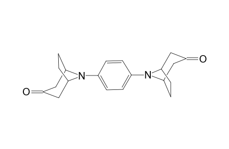 8-[4-(3-keto-8-azabicyclo[3.2.1]octan-8-yl)phenyl]-8-azabicyclo[3.2.1]octan-3-one