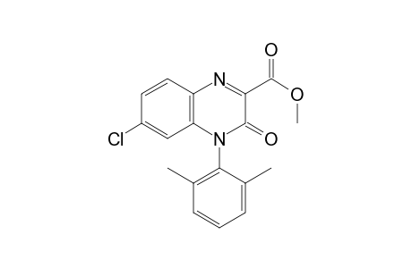 Methyl 6-Chloro-4-(2,6-dimethylphenyl)-3,4-dihydro-3-oxoquinoxaline-2-carboxylate