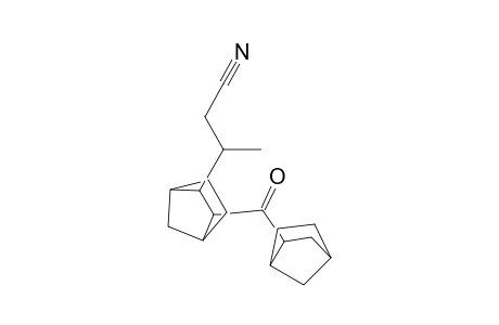 Bicyclo[2.2.1]heptane-2-propanenitrile, 3-(bicyclo[2.2.1]hept-2-ylcarbonyl)-.beta.-methyl-