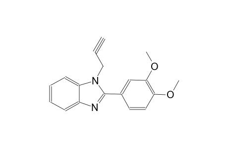 1H-benzimidazole, 2-(3,4-dimethoxyphenyl)-1-(2-propynyl)-
