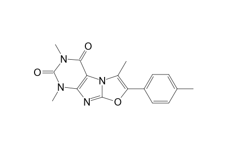 Oxazolo[2,3-f]purine-2,4(1H,3H)-dione, 1,3,6-trimethyl-7-(4-methylphenyl)-