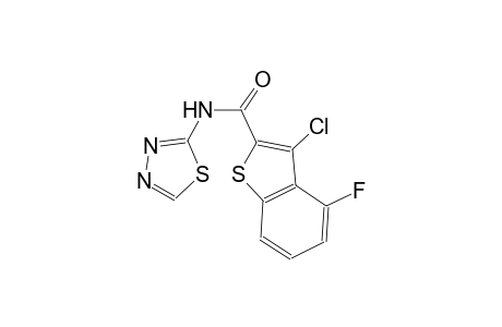 3-chloro-4-fluoro-N-(1,3,4-thiadiazol-2-yl)-1-benzothiophene-2-carboxamide