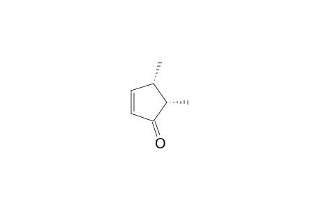 2-Cyclopenten-1-one, 4,5-dimethyl-, cis-