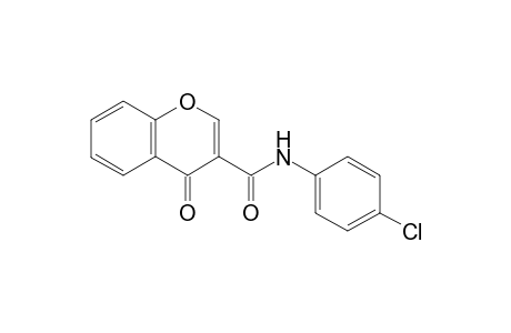 N-(4-(Chlorophenyl)-4-oxo-4H-1-benzopyran-3-carboxamide