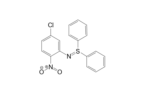 1-Chloro-3-S,S-diphenylsulphilimino-4-nitrobenzene