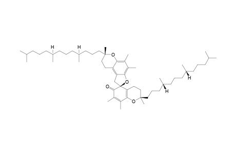 #9A;(2R,5S,7'R)-2,4',5',7,7',8-HEXAMETHYL-2,7'-BIS-[(4R,8R)-4,8,12-TRIMETHYL-TRIDECYL]-1',2,3,4,6,7',8',9'-OCTAHYDRO-SPIRO-[5H-1-BENZOPYRAN-5,2'-[2H]-FU