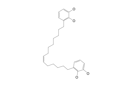 GERRONEMIN-D;1,2-DIHYDROXY-3-[14-(2,3-DIHYDROXYPHENYL)-(Z)-TETRADEC-6-ENYL]-BENZENE