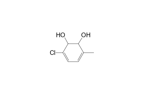 3,5-Cyclohexadiene-1,2-diol, 3-chloro-6-methyl-