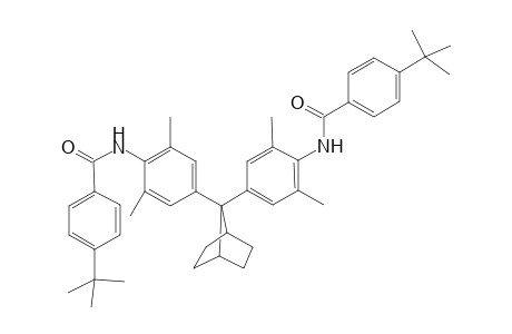 7,7-Bis{4,4'-[bis(N-4-tert-butylbenzoyl)amino]-3,5-dimethylphenyl}bicyclo[2.2.1]heptane