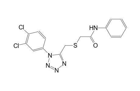 acetamide, 2-[[[1-(3,4-dichlorophenyl)-1H-tetrazol-5-yl]methyl]thio]-N-phenyl-