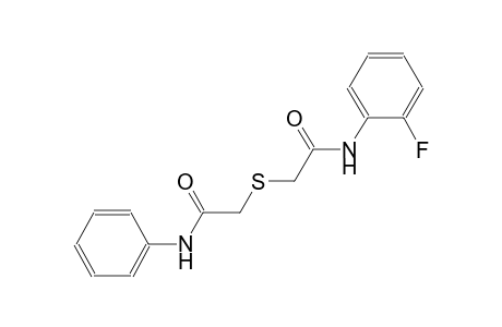 N-(2-fluorophenyl)-2-((2-oxo-2-(phenylamino)ethyl)thio)acetamide