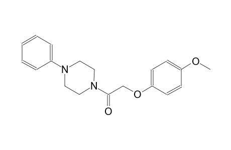 1-[(4-methoxyphenoxy)acetyl]-4-phenylpiperazine