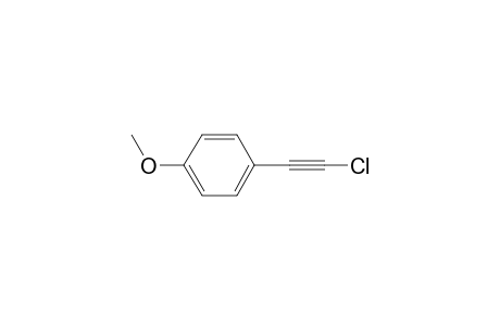 1-(2-chloroethynyl)-4-methoxybenzene