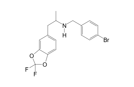 N-(4-Bromobenzyl)-3,4-difluoromethylenedioxyamphetamine