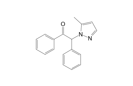 2-(5-methylpyrazol-1-yl)-1,2-di(phenyl)ethanone