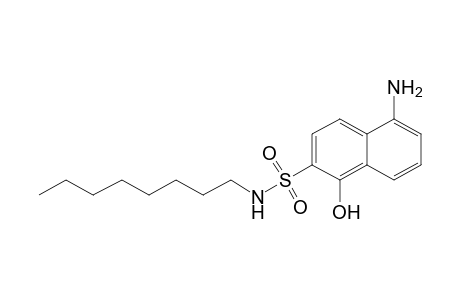 2-Naphthalenesulfonamide, 5-amino-1-hydroxy-N-octyl-