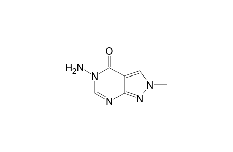 5-amino-2-methyl-2H-pyrazolo[3,4-d]pyrimidin-4(5H)-one