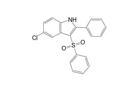 5-Chloro-2-(phenyl)-3-(phenylsulfonyl)indole