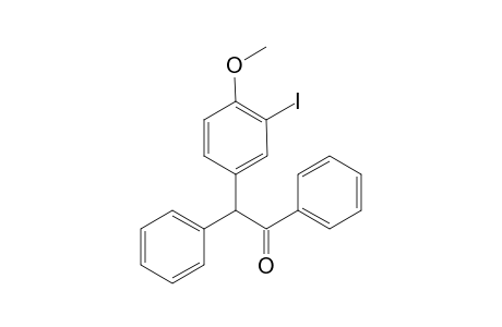 2-(3-iodo-4-methoxyphenyl)-1,2-diphenylethan-1-one