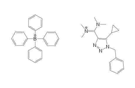 1-BENZYL-5-CYCLOPROPYL-N,N,N',N'-TETRAMETHYL-1,2,3-TRIAZOLE-4-CARBOXAMIDINIUM-TETRAPHENYLBORATE