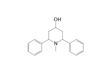 2,6-DIPHENYL-1-METHYL-4-PIPERIDINOL (beta-FORM)