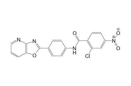 benzamide, 2-chloro-4-nitro-N-(4-oxazolo[4,5-b]pyridin-2-ylphenyl)-