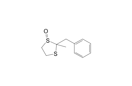 1,3-Dithiolane, 2-methyl-2-(phenylmethyl)-, 1-oxide