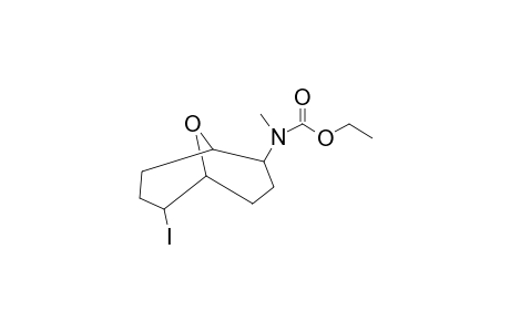 Carbamic acid, N-methyl-N-[6-iodo-9-oxabicyclo[3.3.1]nonan-2-yl]-, ethyl ester