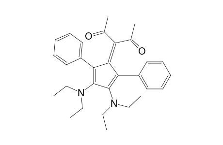 2,4-Pentanedione, 3-[3,4-bis(diethylamino)-2,5-diphenyl-2,4-cyclopentadien-1-ylidene]-