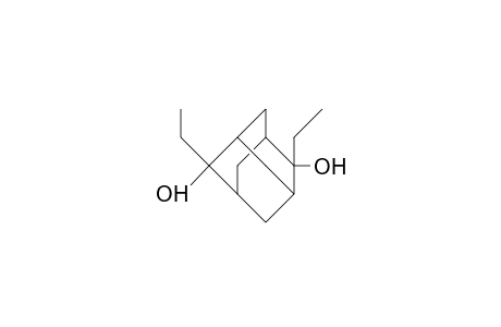 2,6-Diethyl-2,6-dihydroxy-tricyclo(3.3.1.1/3,7/)decane
