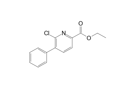 Ethyl 6-chloro-5-phenyl-2-pyridinecarboxylate