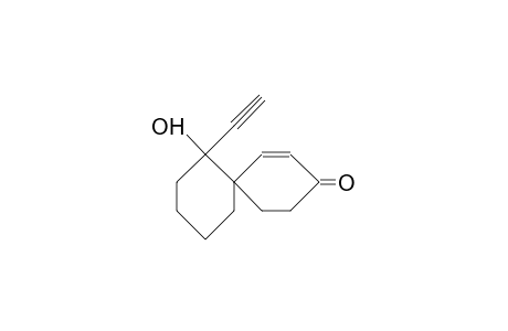 7-Ethynyl-7-hydroxy-spiro(5.5)undec-1-en-3-one