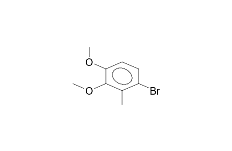 1,2-dimethoxy-3-methyl-4-bromobenzene