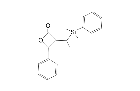 (2RS,3RS)-2-[(SR)-1-Dimethyl(phenyl)silylethyl]-3-phenylpropan-3-olide