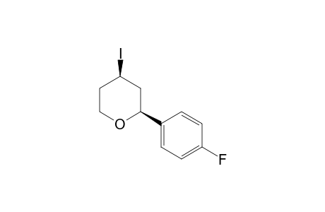 (2S,4R)-2-(4-fluorophenyl)-4-iodotetrahydro-2H-pyran