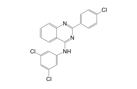 N-[2-(4-chlorophenyl)-4-quinazolinyl]-N-(3,5-dichlorophenyl)amine